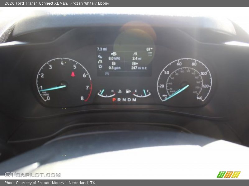 Frozen White / Ebony 2020 Ford Transit Connect XL Van