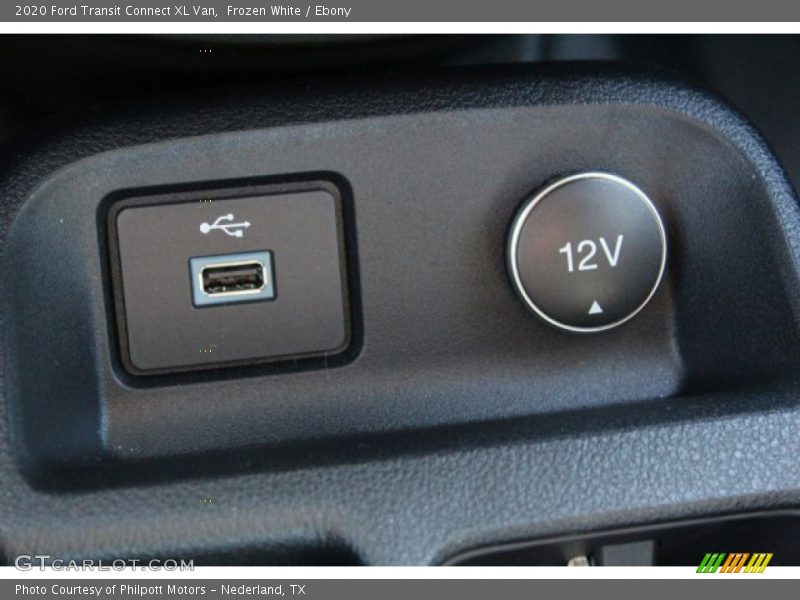 Frozen White / Ebony 2020 Ford Transit Connect XL Van