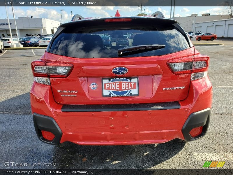 Pure Red / Black 2020 Subaru Crosstrek 2.0 Limited