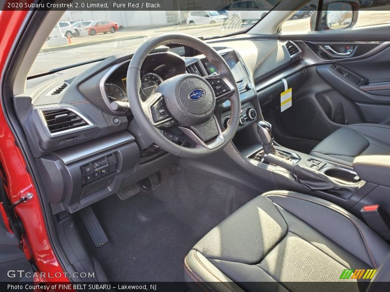 Front Seat of 2020 Crosstrek 2.0 Limited