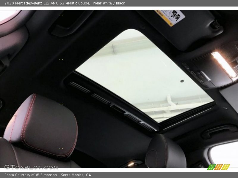 Polar White / Black 2020 Mercedes-Benz CLS AMG 53 4Matic Coupe