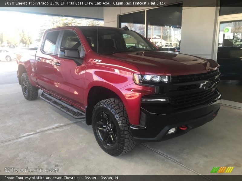 Cajun Red Tintcoat / Jet Black 2020 Chevrolet Silverado 1500 LT Trail Boss Crew Cab 4x4