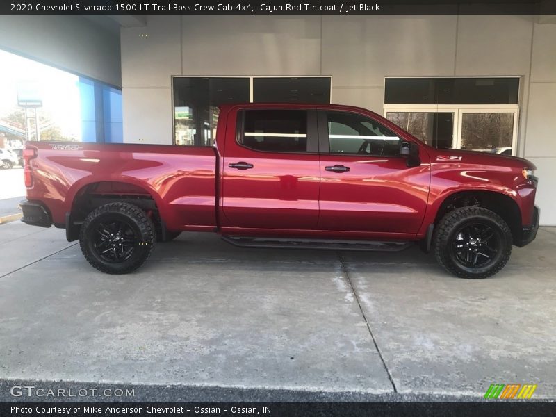 Cajun Red Tintcoat / Jet Black 2020 Chevrolet Silverado 1500 LT Trail Boss Crew Cab 4x4