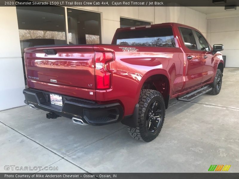 Cajun Red Tintcoat / Jet Black 2020 Chevrolet Silverado 1500 LT Trail Boss Crew Cab 4x4