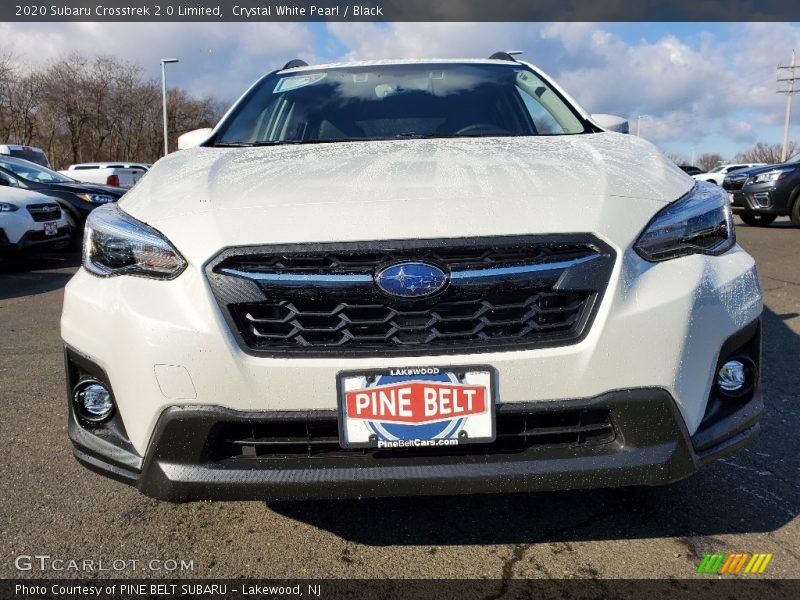 Crystal White Pearl / Black 2020 Subaru Crosstrek 2.0 Limited