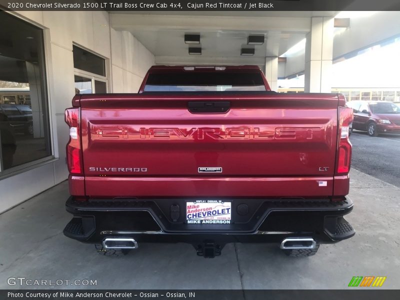 Cajun Red Tintcoat / Jet Black 2020 Chevrolet Silverado 1500 LT Trail Boss Crew Cab 4x4