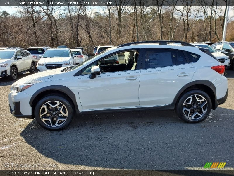  2020 Crosstrek 2.0 Limited Crystal White Pearl
