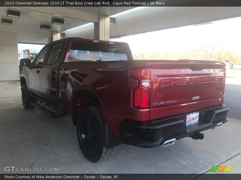 Cajun Red Tintcoat / Jet Black 2020 Chevrolet Silverado 1500 LT Trail Boss Crew Cab 4x4
