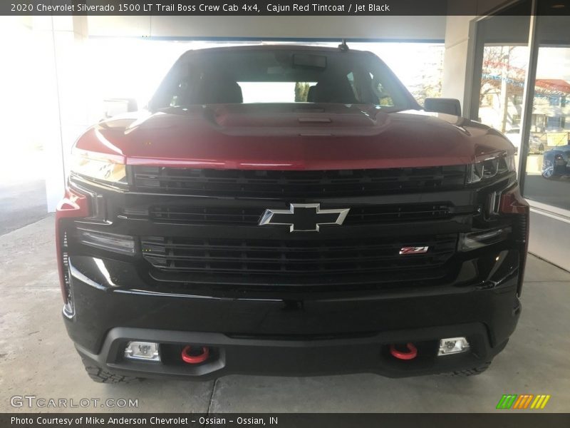 Cajun Red Tintcoat / Jet Black 2020 Chevrolet Silverado 1500 LT Trail Boss Crew Cab 4x4