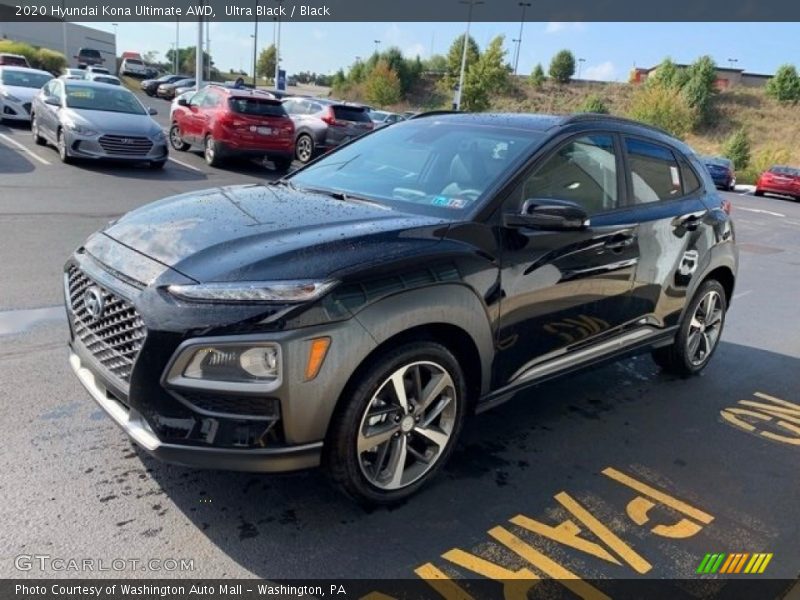 Ultra Black / Black 2020 Hyundai Kona Ultimate AWD