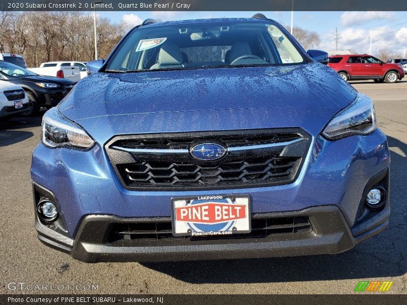 Quartz Blue Pearl / Gray 2020 Subaru Crosstrek 2.0 Limited
