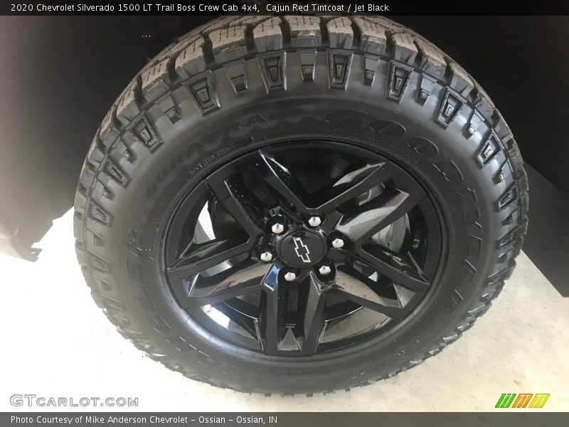 Cajun Red Tintcoat / Jet Black 2020 Chevrolet Silverado 1500 LT Trail Boss Crew Cab 4x4