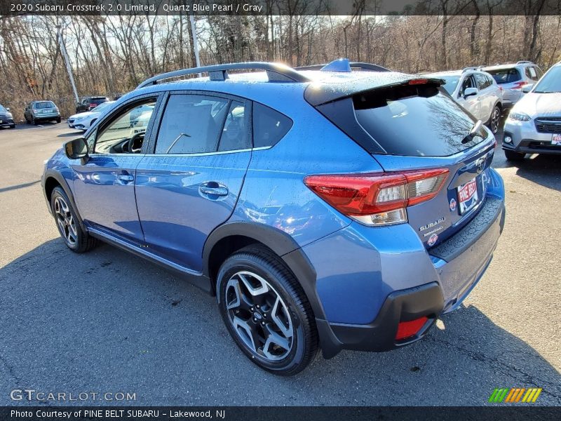 Quartz Blue Pearl / Gray 2020 Subaru Crosstrek 2.0 Limited