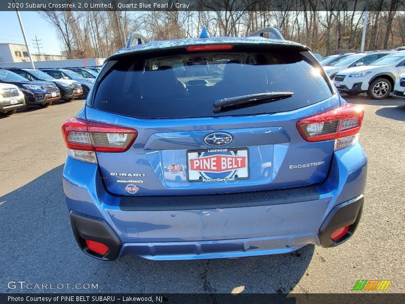 Quartz Blue Pearl / Gray 2020 Subaru Crosstrek 2.0 Limited