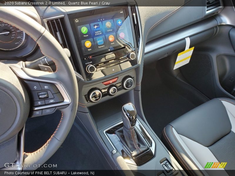 Quartz Blue Pearl / Gray 2020 Subaru Crosstrek 2.0 Limited