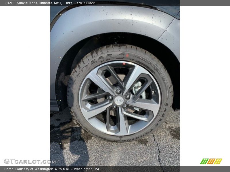 Ultra Black / Black 2020 Hyundai Kona Ultimate AWD