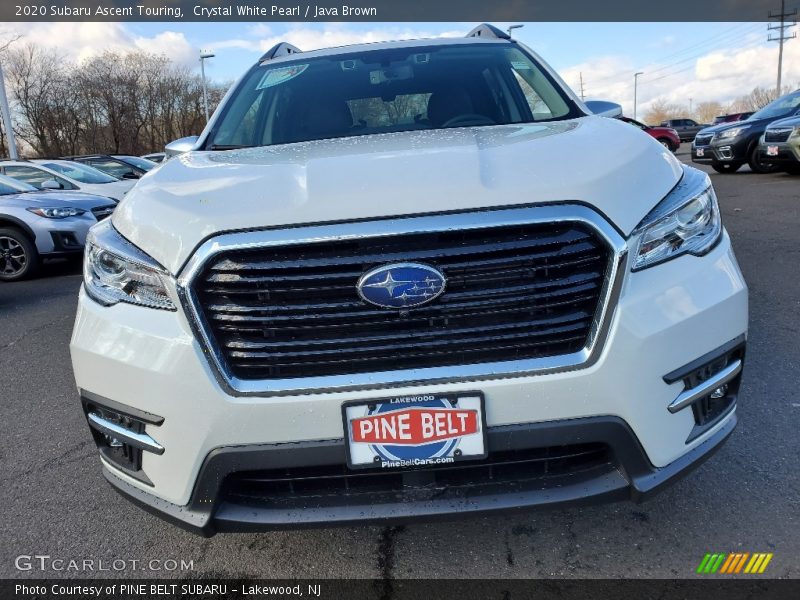 Crystal White Pearl / Java Brown 2020 Subaru Ascent Touring