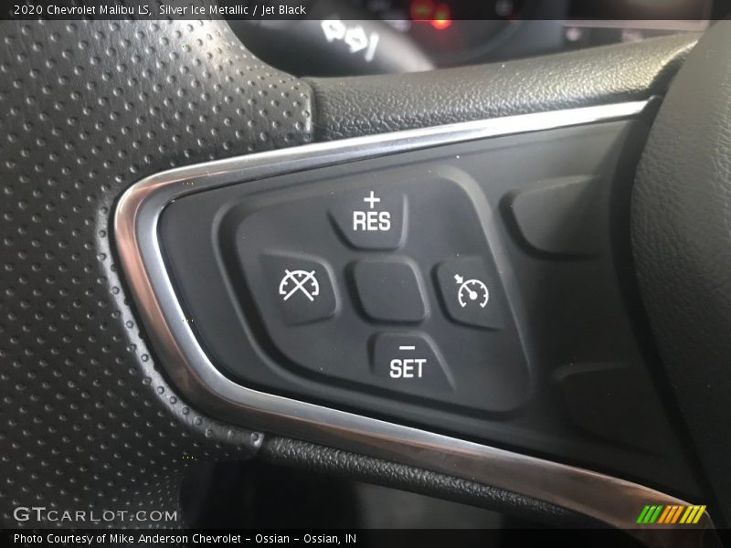 Silver Ice Metallic / Jet Black 2020 Chevrolet Malibu LS