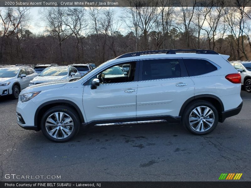Crystal White Pearl / Java Brown 2020 Subaru Ascent Touring