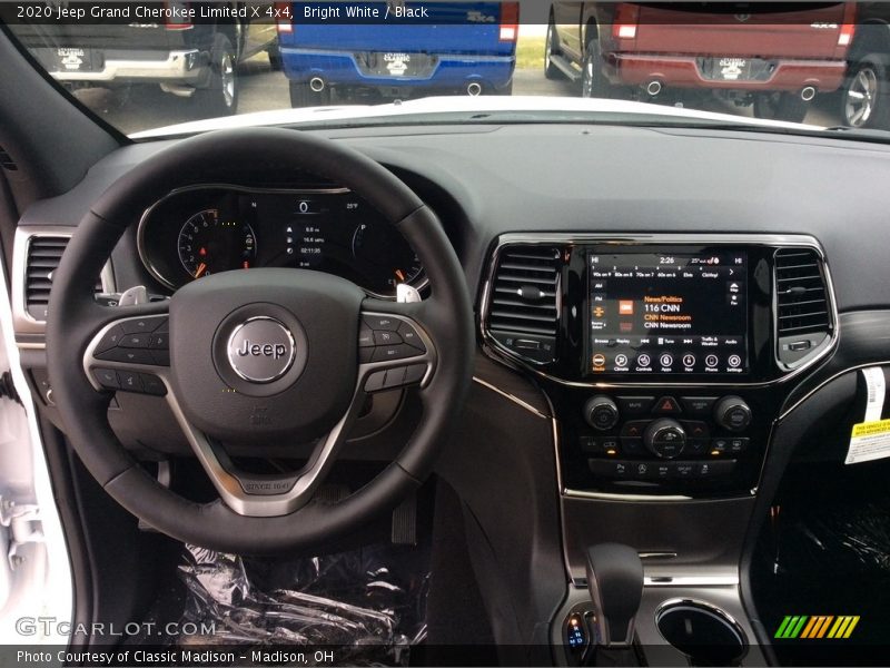 Bright White / Black 2020 Jeep Grand Cherokee Limited X 4x4