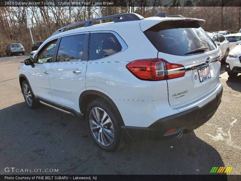 Crystal White Pearl / Java Brown 2020 Subaru Ascent Touring