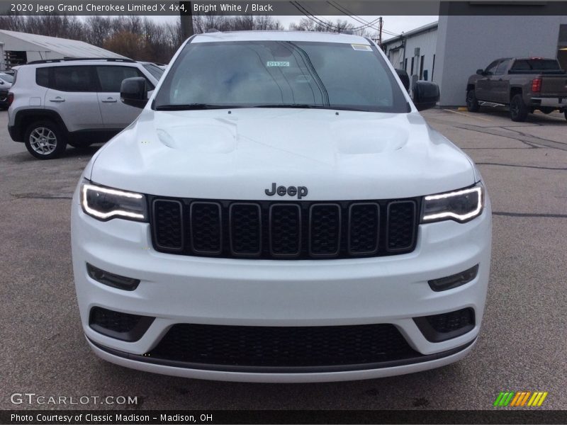 Bright White / Black 2020 Jeep Grand Cherokee Limited X 4x4