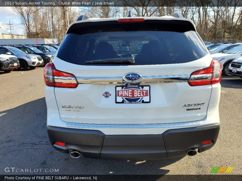 Crystal White Pearl / Java Brown 2020 Subaru Ascent Touring