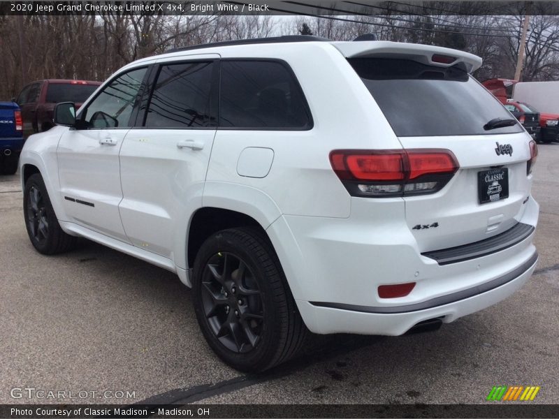 Bright White / Black 2020 Jeep Grand Cherokee Limited X 4x4