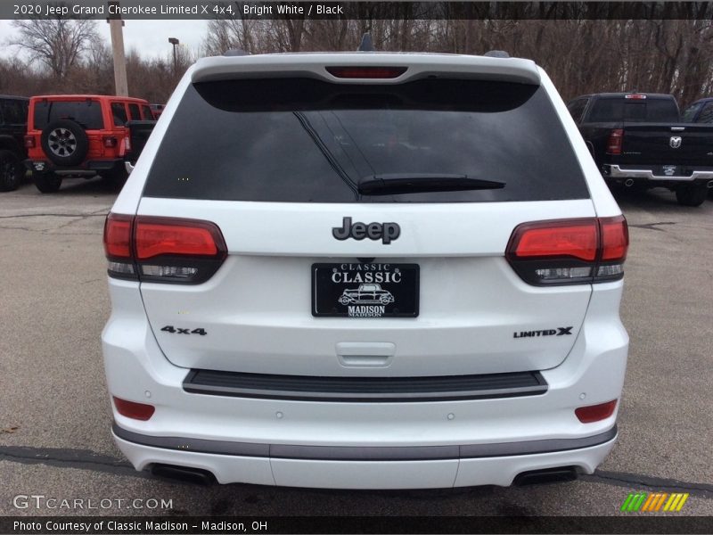 Bright White / Black 2020 Jeep Grand Cherokee Limited X 4x4