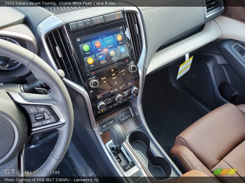 Crystal White Pearl / Java Brown 2020 Subaru Ascent Touring