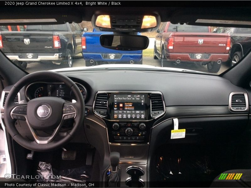Bright White / Black 2020 Jeep Grand Cherokee Limited X 4x4