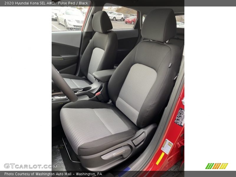 Pulse Red / Black 2020 Hyundai Kona SEL AWD