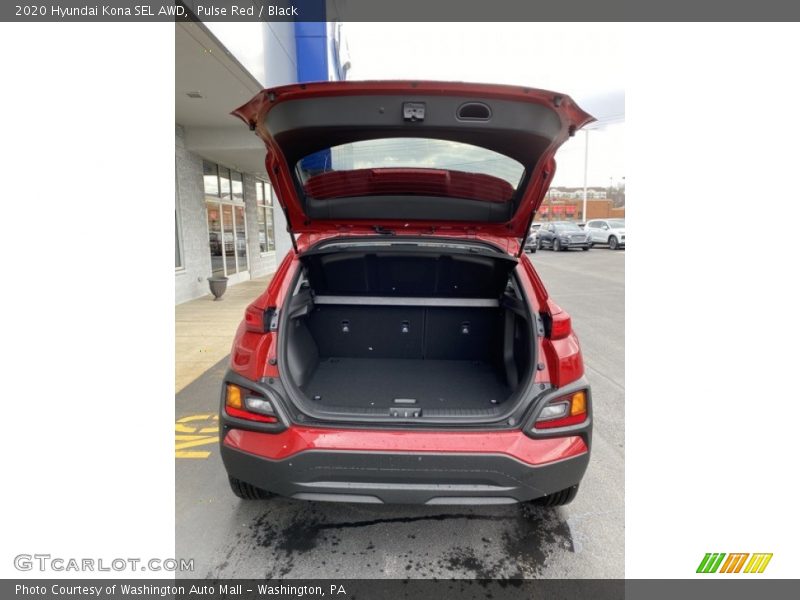 Pulse Red / Black 2020 Hyundai Kona SEL AWD