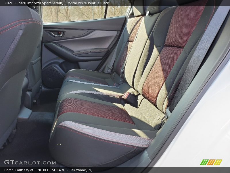 Crystal White Pearl / Black 2020 Subaru Impreza Sport Sedan