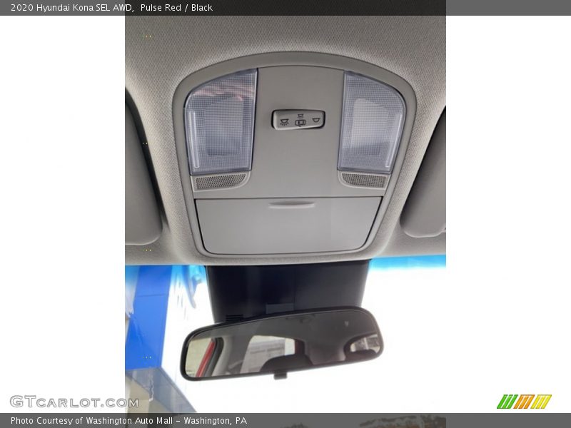 Pulse Red / Black 2020 Hyundai Kona SEL AWD