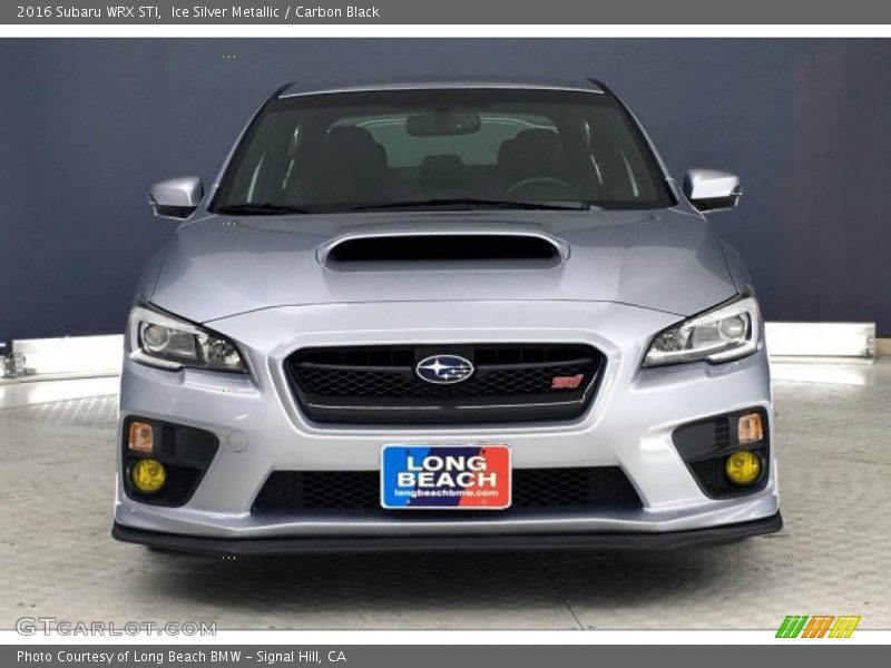 Ice Silver Metallic / Carbon Black 2016 Subaru WRX STI