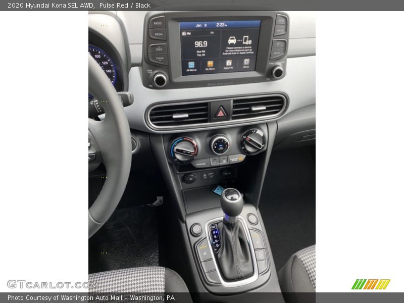 Pulse Red / Black 2020 Hyundai Kona SEL AWD