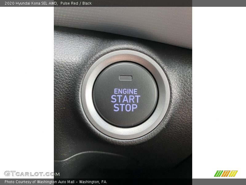 Pulse Red / Black 2020 Hyundai Kona SEL AWD