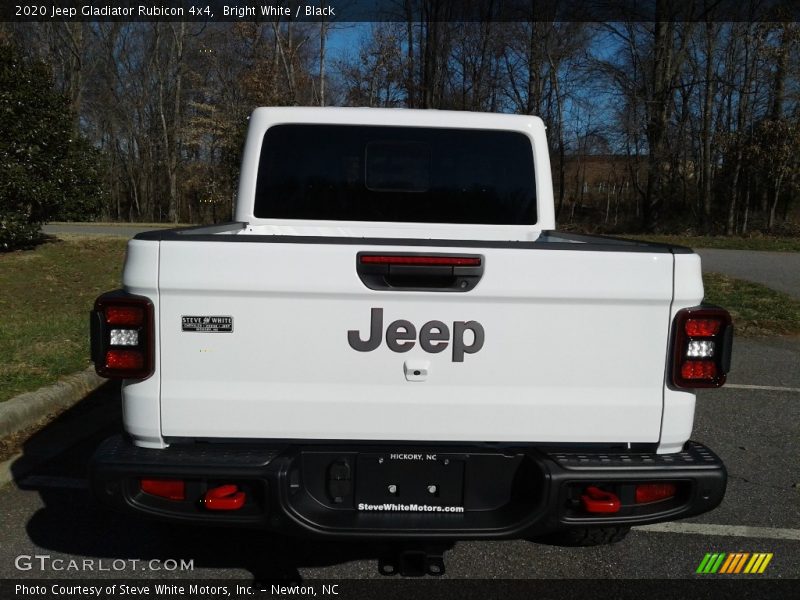 Bright White / Black 2020 Jeep Gladiator Rubicon 4x4
