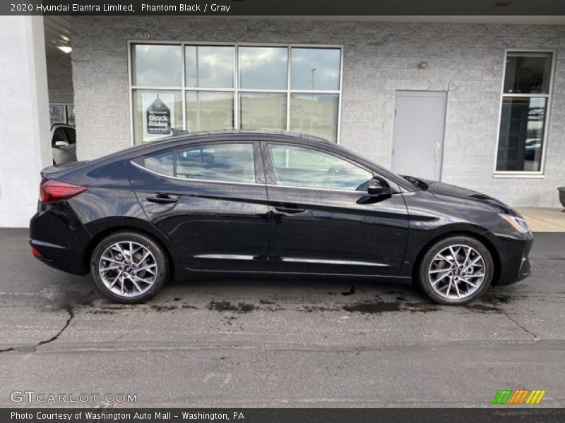 Phantom Black / Gray 2020 Hyundai Elantra Limited