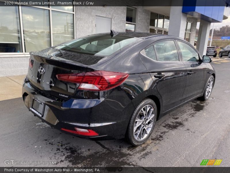 Phantom Black / Gray 2020 Hyundai Elantra Limited