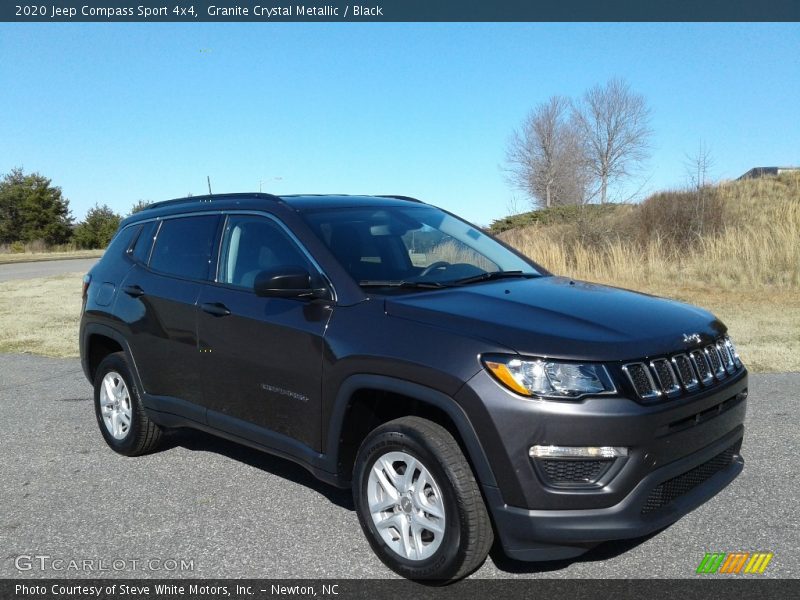 Granite Crystal Metallic / Black 2020 Jeep Compass Sport 4x4