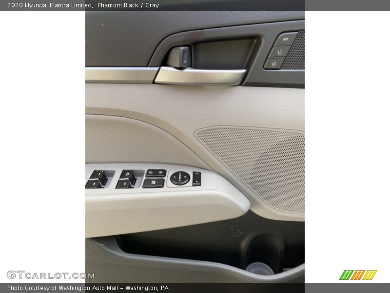 Phantom Black / Gray 2020 Hyundai Elantra Limited