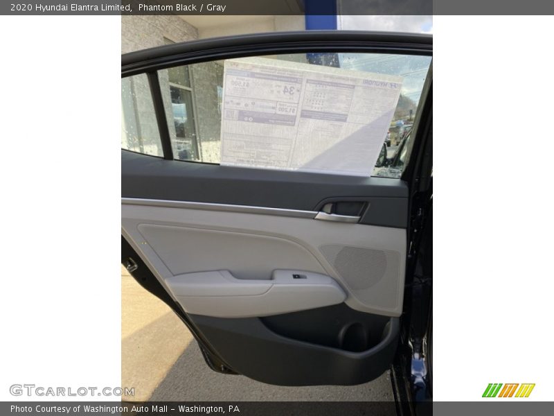 Phantom Black / Gray 2020 Hyundai Elantra Limited