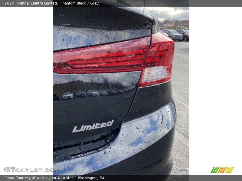 Phantom Black / Gray 2020 Hyundai Elantra Limited