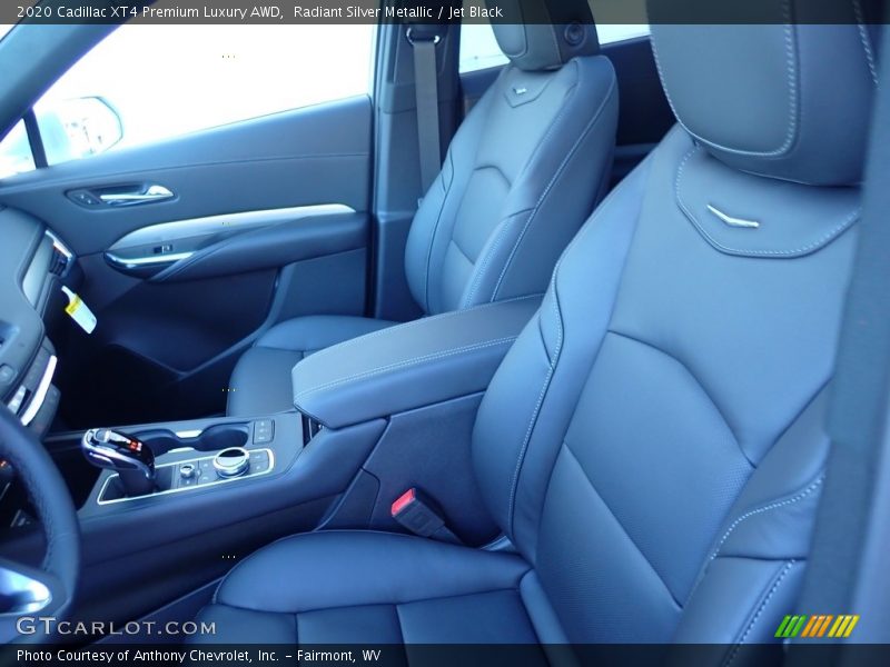 Radiant Silver Metallic / Jet Black 2020 Cadillac XT4 Premium Luxury AWD