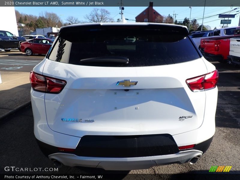 Summit White / Jet Black 2020 Chevrolet Blazer LT AWD