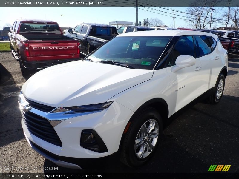 Summit White / Jet Black 2020 Chevrolet Blazer LT AWD