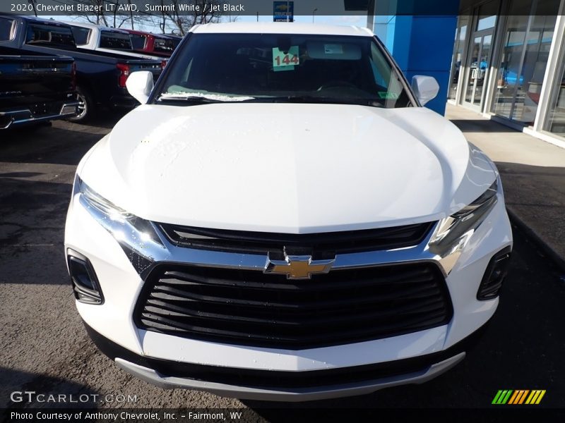 Summit White / Jet Black 2020 Chevrolet Blazer LT AWD