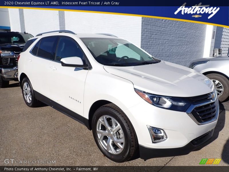 Iridescent Pearl Tricoat / Ash Gray 2020 Chevrolet Equinox LT AWD